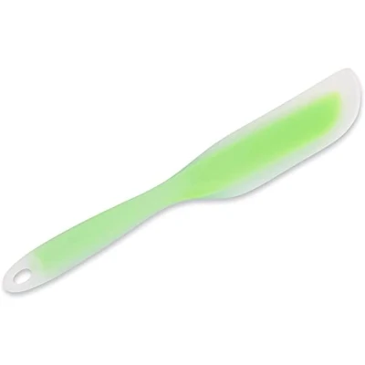 Immagine di ThermiSpatel spatola flessibile per Bimby, in silicone senza BPA, pratica da cucina resistente al calore, 27 x 4 cm verde