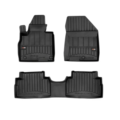 Immagine di FROGUM proLine 3D 3D425392 Set tappetino Gomma anteriore e posteriore 3 nero Su misura