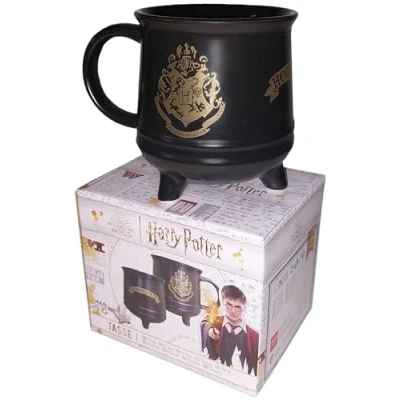 Immagine di Harry Potter Potterhogwarts Zauberkessel Hexenkessel Borraccia, Taglia: One Size, Schwarz