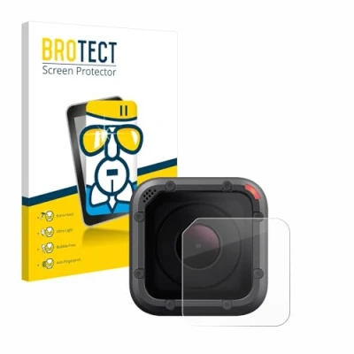 Immagine di brotect Pellicola Protettiva Vetro per GoPro Hero 5 Session Lente (Cassa) Protezione Schermo [Durezza Estrema 9H, Chiaro]