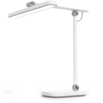 Immagine di Unilux Lampada Pureline da Tavolo a LED 13 W, Dimmer sfioramento per la variazione dell&#039;intensità della luce, Colore bianco