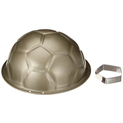 Immagine di Staedter Pepe 614048 Stampo per Dolci e Pudding a Forma di Pallone da Calcio, Antiaderente