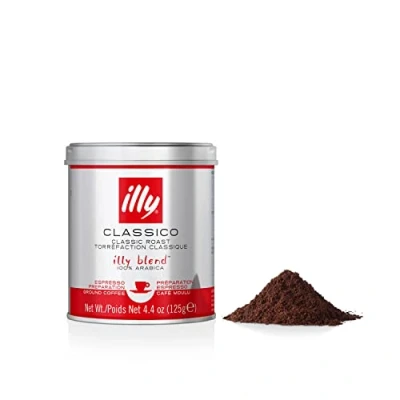Immagine di Illy Espresso gemahlen normale Tostatura 125 g, 1er Pack (1 x g)