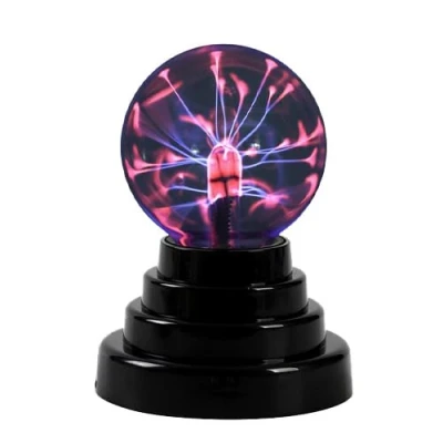 Immagine di I TOTAL® Lampada al Plasma Magica Sensibile Tocco e Suono Luce Novità Luci Notturne per Decorazione/Bambini/Camera da Letto (3&quot;)
