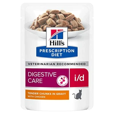 Immagine di Hill&#039;s Prescription Diet i/d Digestive Care umido in buste Pollo Set %: 48 x 85 g