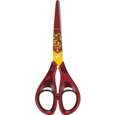 Immagine di Maped Forbici Harry Potter 16 cm scolastiche a partire dai 12 anni per raccolta e licea con anelli Soft Comfort lame decorate 466900 Marrone