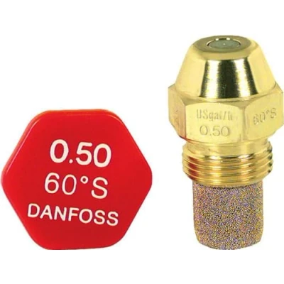 Immagine di Danfoss 030F6920 Ugello dell&#039;olio a getto piatto, angolo di 60, 1 USgal/h, 3,72 kg/h