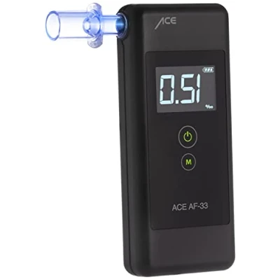 Immagine di ACE AF 33 Etilometro Grigio scuro 0.00 fino a 5.00 ‰ incl. display