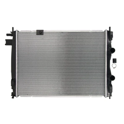 Immagine di NRF 58540 Radiatore motore Alluminio 590 428 26 Alette di raffreddamento saldate NISSAN: Qashqai / Qashqai+2 I
