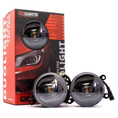 Immagine di EINPARTS DUOLIGHT DL39 Fendinebbia trasparente anteriore con fascio cavi FIAT: Panda II Hatchback, Ducato III Bus, Hatchback