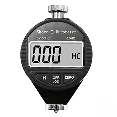 Immagine di Maizoon Tester di Durezza Shore C Display LCD 0 100HC Durometro Digitale Strumento Prova in Pelle Gomma Plastica per Pneumatici NE10C