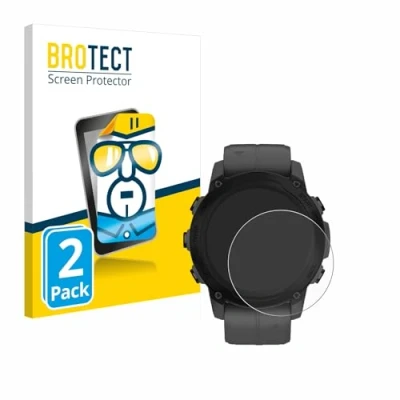Immagine di brotect Pellicola Protettiva per Garmin Descent G1 Protezione Schermo (2 Pezzi) [Trasparente, Anti Impronte]