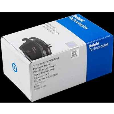 Immagine di DELPHI LP3137 Kit pastiglie freno Predisposto per contatto segnalazione usura con lamierino anticigolío senza accessori