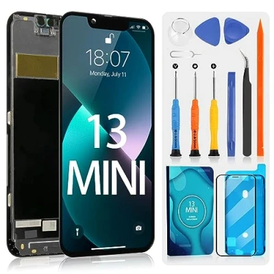 Immagine di ARSSLY TFT LCD Schermo per iPhone 13 Mini Display A2628 Digitazer Touch Screen Sostituzione Assembly con Strumenti