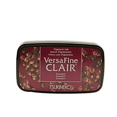 Immagine di Tsukineko Chianti Versafine Clair tampone di Inchiostro, in Materiale Sintetico, Rosa, 5.6 x 9.7 2.3 cm