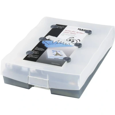 Immagine di HAN CROCO 9988 693 Flashcard Grigio traslucido Numero max. di schede: 2000 schede DIN A8 orizzontale