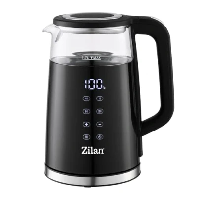 Immagine di Zilan, Bollitore Intelligente con Schermo Digitale a Doppia Parete, Capacità di 1,7 Lt, 2200W, Funzione Mantenimento in Caldo, Protezione dall&#039;Ebullizione Secco, Quattro Temperature Preimpostate,
