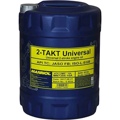 Immagine di Mannol Olio motore a 2 tempi, 10 l