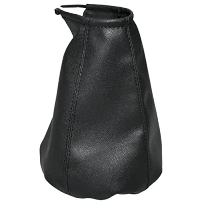 Immagine di Aerzetix C57712 Cuffia soffietto per leva del cambio compatibile con Seat Ibiza 2 1993 1999 colore: nero in pelle sintetica