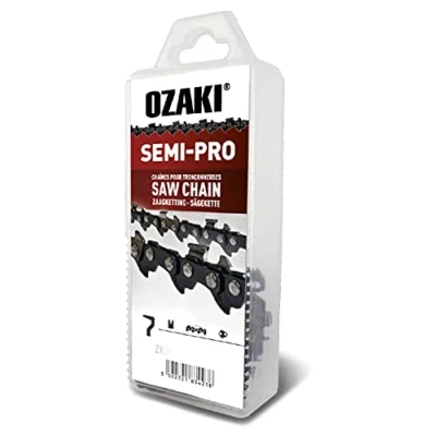 Immagine di OZAKI Catena motosega 3/8 LP E50 semi Pro Calibro 1,1 mm (0,043&quot;) Profilo di Gouge quadrato 50 allenatori 35 cm
