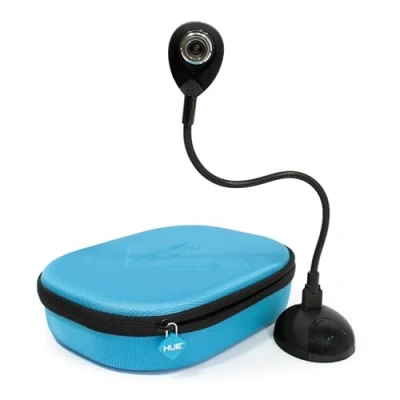 Immagine di HUE HD: Telecamera USB y visualizzatore portatile con microfono integrato (Telecamera nera custodia)