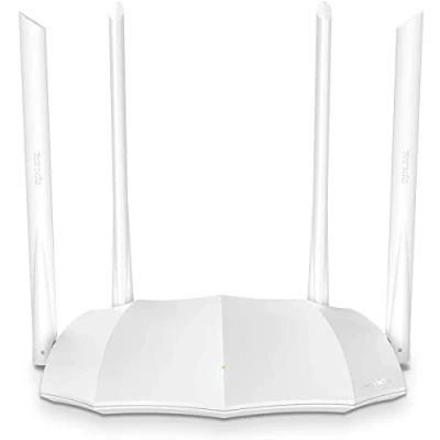 Immagine di Tenda AC1200 Dualband WLAN Router AC5 V3.0 (867Mbit/s 5GHz + 300Mbit/s 2,4GHz, IPV6, Parental Control, Rete Ospiti, 4 antenne esterne da 6dBi, WPS), Colore Bianco