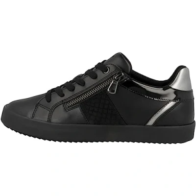 Immagine di Geox Sneakers basse, Donna, Taglia: 41, Schwarz c Finta pelle / tessuto