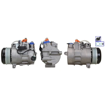 Immagine di LUCAS ACP01042 Compressore Aria Condizionata PAG 46 R 134a con guarnizioni MERCEDES BENZ: Classe C T modell, GLK, E Cabrio