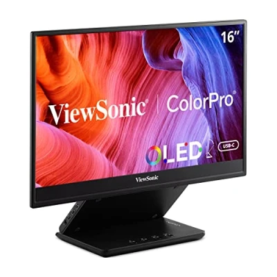 Immagine di Viewsonic VP16 OLED Monitor LED ERP B (A G) 40.6 cm (16 pollici) 1920 x 1080 Pixel 16:9 1 ms Micro HDMI™, USB C®