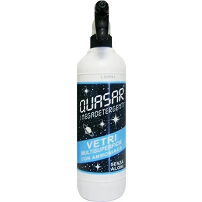 Immagine di 8 x QUASAR Vetri Spray Multisuperficie Con ammoniaca 650 Ml
