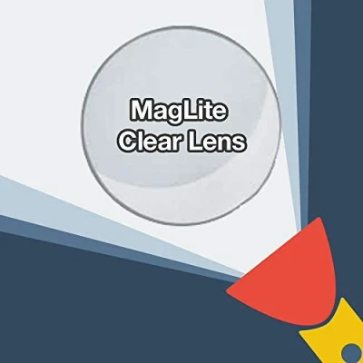 Immagine di Torchupgrades compatible with Maglite Lente di Ricambio in Vetro Trasparente per Torce C/D e Caricabatterie