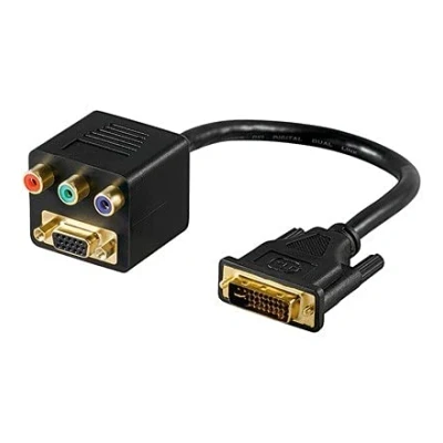 Immagine di Goobay cavo DVI a VGA e RGB