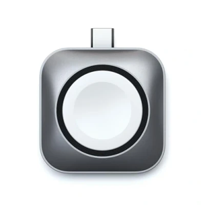 Immagine di SATECHI USB C Dock Di Ricarica Magnetico [Certificato Mfi] Caricatore Portatile Per Orologio Compatibile Con Apple Watch Ultra/Ultra 2 E Serie 10/9/8/7/6/Se/5/4/3/2/1 (Cavo Non Incluso)