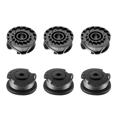 Immagine di Viilich bobina di filo per decespugliatore Bosch ART 23 SL/ART 26 SL, ricambio in nylon (F016800569+F016800385), (diametro 1,65 mm, 4,9 m/16 FT)