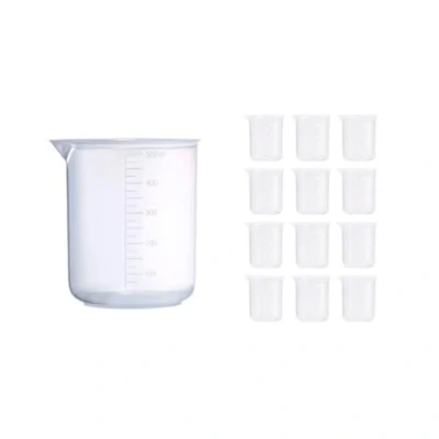 Immagine di Bicchieri in polipropilene. Misuratori plastica. (500ml, 12)