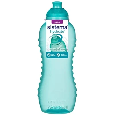 Immagine di Sistema Twist &#039;n&#039; Sip Squeeze borraccia per lo sport, A tenuta ermetica, Senza BPA, Colori Assortiti, 460 ml, 1 pezzo