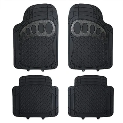 Immagine di situ universale Auto Tappetini in gomma nero scm0101
