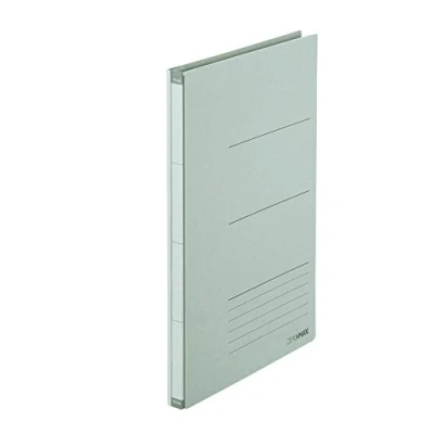 Immagine di PLUS Japan Zero Max cartella salvaspazio larghezza extra A4 grigio, estendibile fino a 10 cm, per 800 fogli