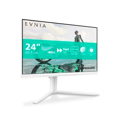Immagine di Philips 24M2N3201A Monitor da gioco Full HD 24 pollici, 180 Hz, 1 ms GtG, FreeSync Prem., G Sync comp. (1920x1080, 2x HDMI, DisplayPort) bianco