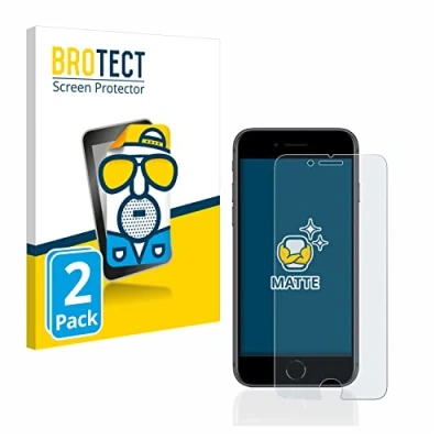 Immagine di brotect Pellicola Protettiva Opaca per Apple iPhone 8 Anti Riflesso (2 Pezzi)