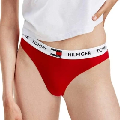 Immagine di Tommy Hilfiger Bikini Slip, Donna, Taglia: Small, Tango red