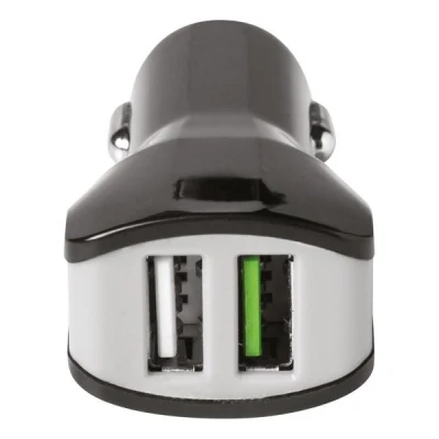 Immagine di CELLY TURBO CAR CHARGER 2USB 3.4A/17W BK