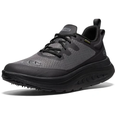Immagine di Keen Donna WK400 WP Textile Synthetic Trainer, Triple Black, 39.5 EU