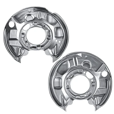 Immagine di 2 X lamiera di ancoraggio disco freno posteriore Sostituzione per classe C W203 S203 Cl203 CLC CLK 2001 2011 2034230320