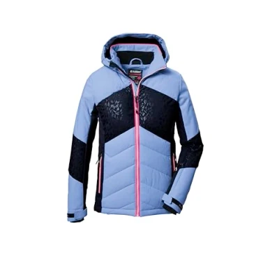 Immagine di killtec Bambine e ragazze Giacca da sci/giacca funzionale con cappuccio paraneve KSW 342 GRLS SKI QLTD JCKT, lavendel, 176, 42075 000