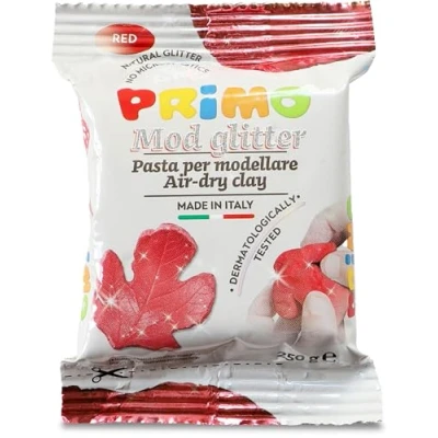 Immagine di PRIMO Pasta Modellabile Dermatologicamente Testata 250g, Panetto Argilla da Modellare con Mani Inumidite, Giochi Bambini 3 Anni per Lavoretti Creativi, Asciuga all&#039;Aria No Cottura, Inodore e Vegana