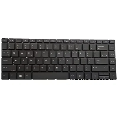 Immagine di fqparts Replacement Tastiera del Computer Portatile per for HP EliteBook x360 1040 G6 Nero Layout Inglese Americano