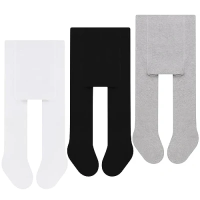 Immagine di L&amp;K II Confezione da 3 collant per bambini neonate e ragazzi in maglia multicolore 2766E 74 80