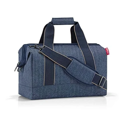 Immagine di Reisenthel Allrounder Borsa da viaggio, Donna, Taglia: One Size, Herringbone dark blue