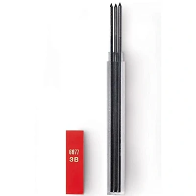 Immagine di Caran d&#039;Ache 6077.453 Technograph Grafite 3B Confezione da 3 Diametro 2 mm